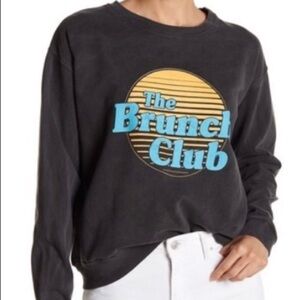 Kid Dangerous Slouchy Black sweatshirt